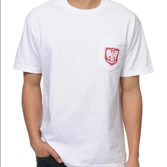 BNWT Benny Gold Iron in War Pocket Tee - Picture 2 of 8